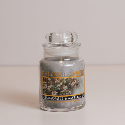 Chamomile & Amber Mist  - 6 oz Cheerful Candle