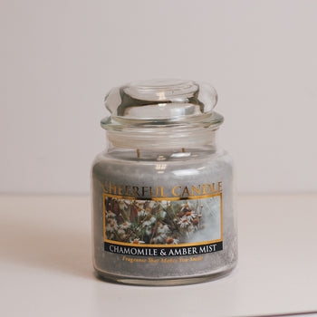 Chamomile & Amber Mist - 16 oz Cheerful Candle