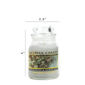 Chamomile & Amber Mist  - 6 oz Cheerful Candle