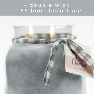 Chamomile & Amber Mist - 34 oz Papa Candle