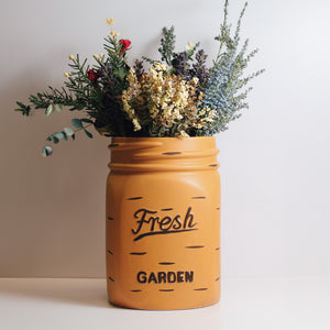 Terracotta - Mason Jar Planter