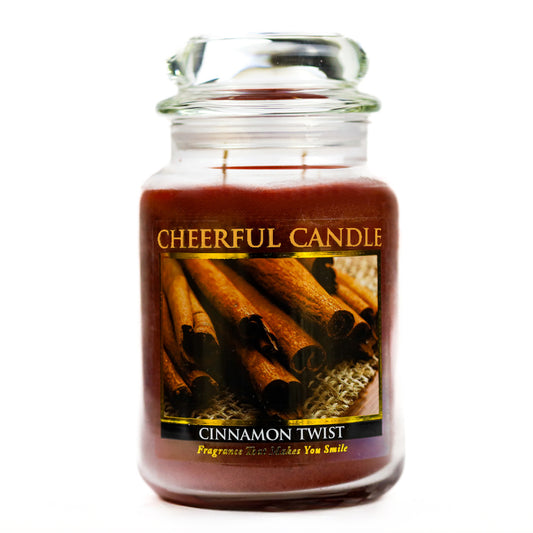 Cinnamon Twist - 24 oz Cheerful Candle