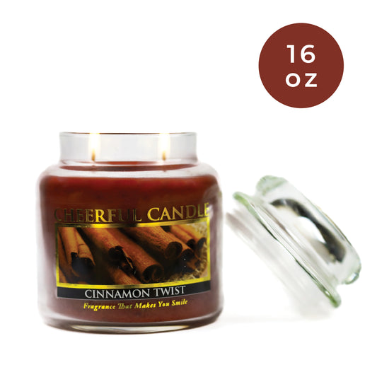 Cinnamon Twist - 16 oz Cheerful Candle