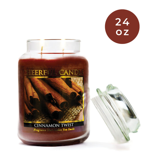 Cinnamon Twist - 24 oz Cheerful Candle