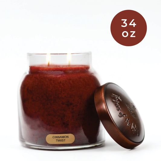 Cinnamon Twist - 34 oz Papa Candle