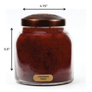 Cinnamon Twist - 34 oz Papa Candle