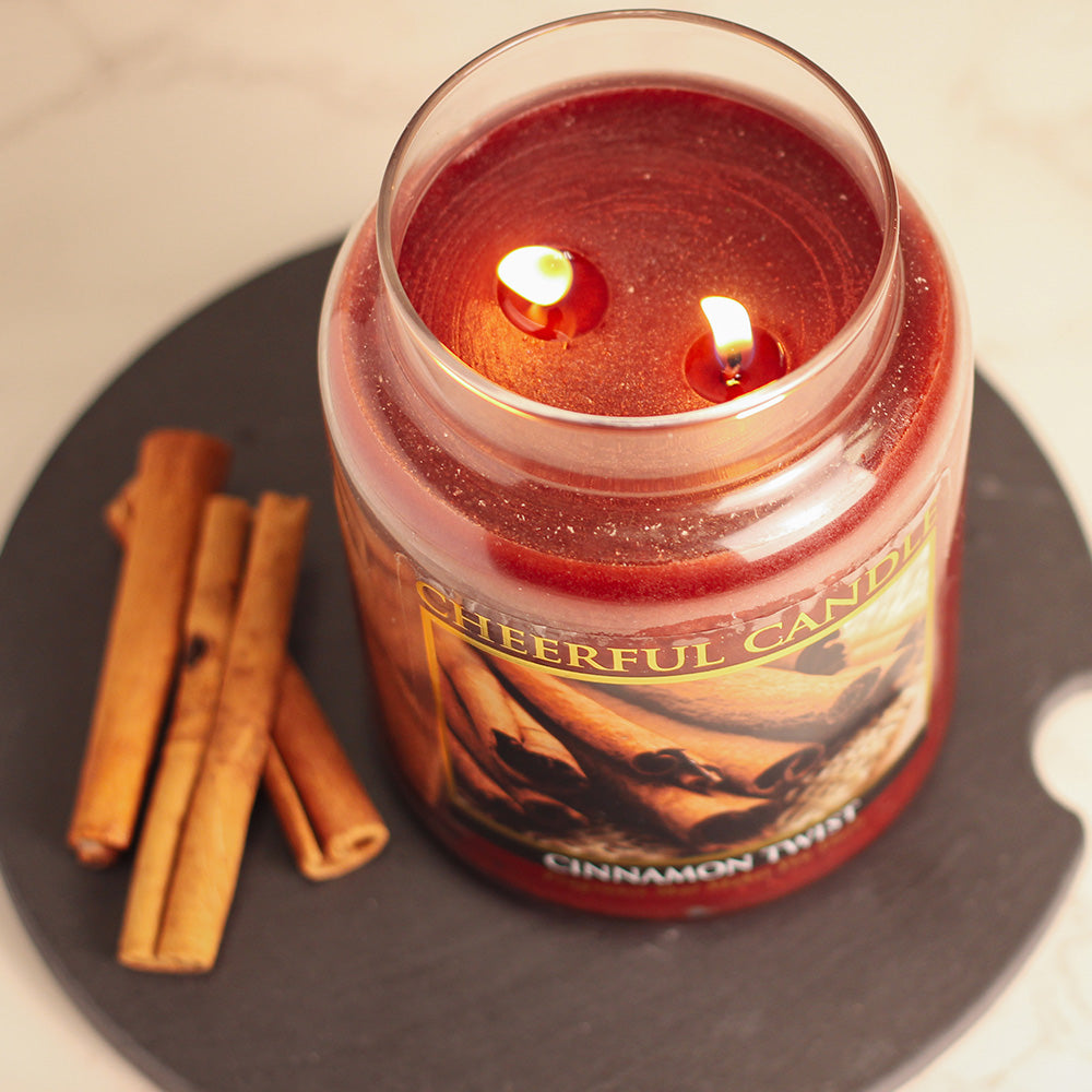 Cinnamon Twist - 24 oz Cheerful Candle