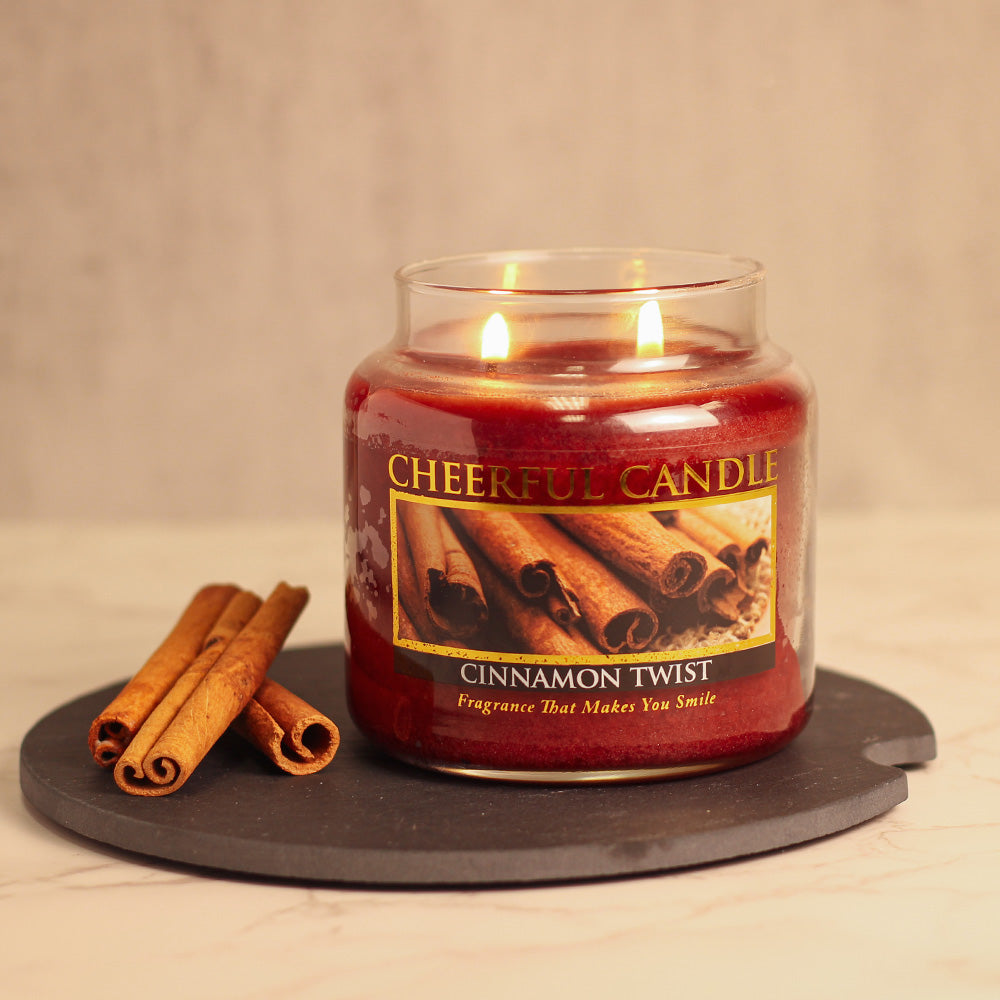 Cinnamon Twist - 16 oz Cheerful Candle - Product Image by A Cheerful Giver