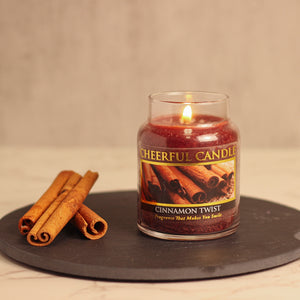 Cinnamon Twist - 6 oz Cheerful Candle - Product Image by A Cheerful Giver