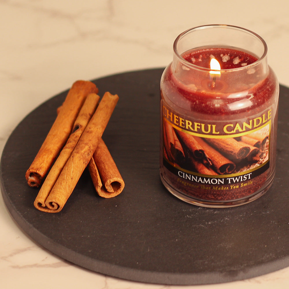 Cinnamon Twist - 6 oz Cheerful Candle