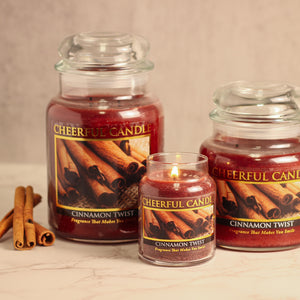 Cinnamon Twist - 24 oz Cheerful Candle