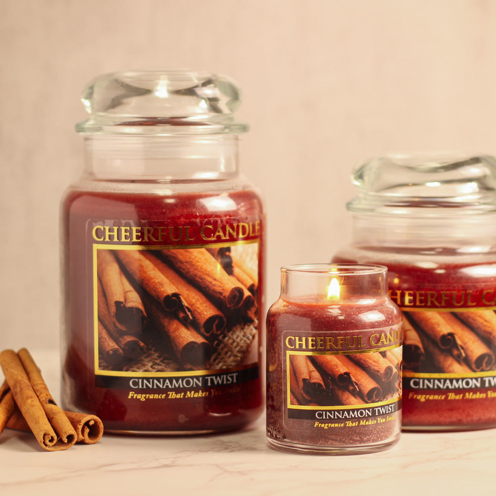 Cinnamon Twist - 6 oz Cheerful Candle