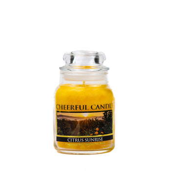 Citrus Sunrise - 6 oz Cheerful Candle