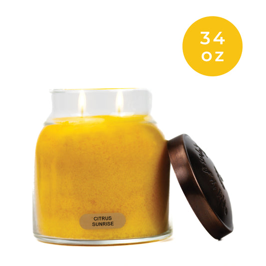 Citrus Sunrise - 34 oz Papa Candle