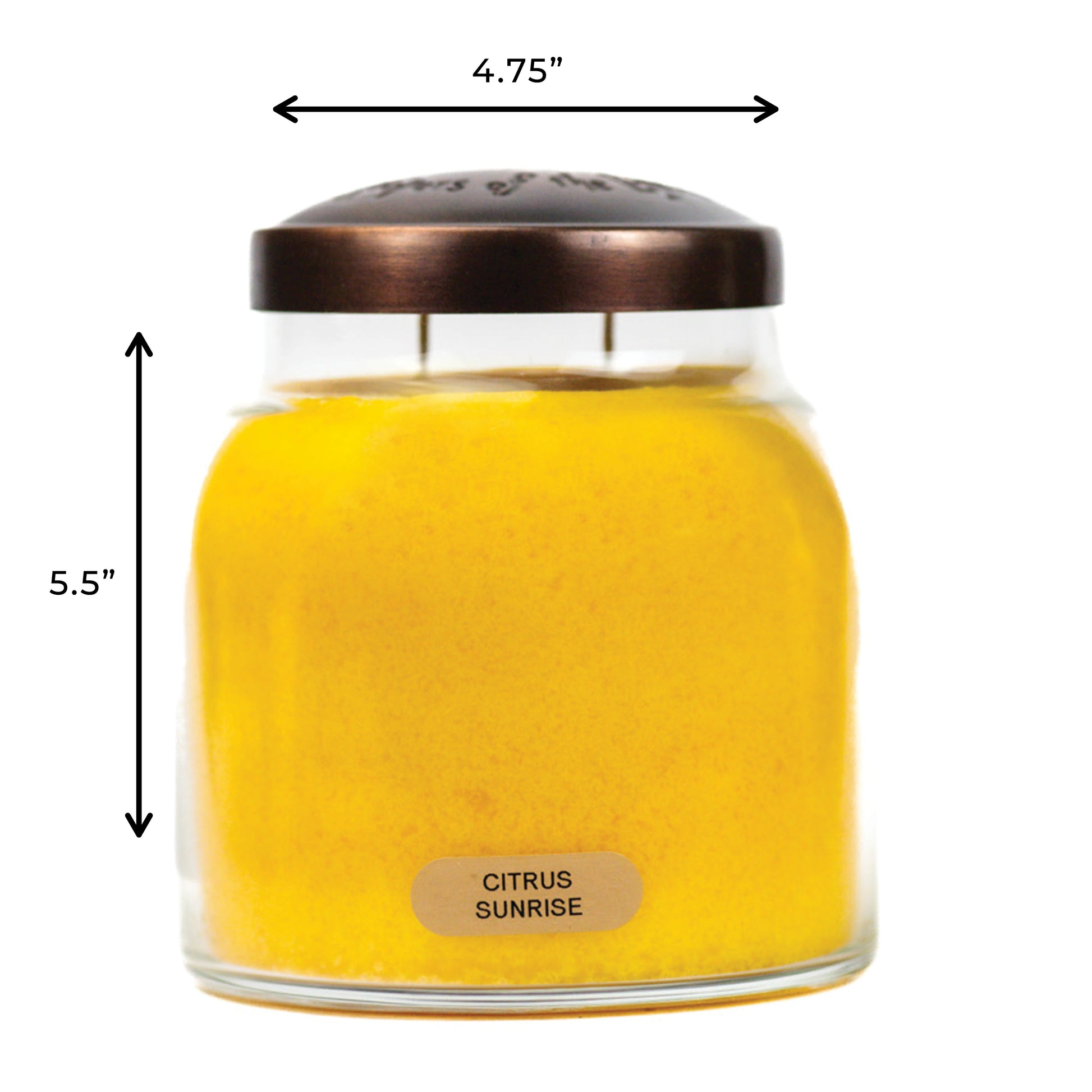 Citrus Sunrise - 34 oz Papa Candle