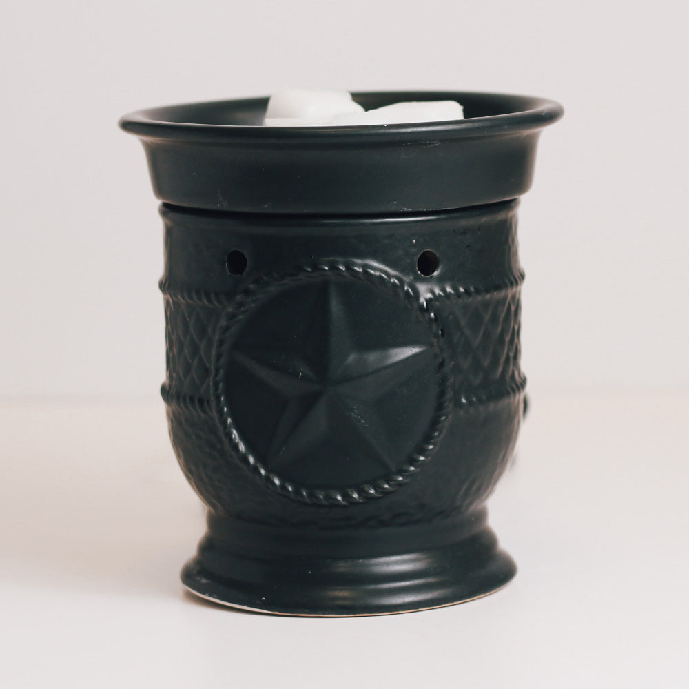 Black Star - Ceramic Tabletop Wax Warmer