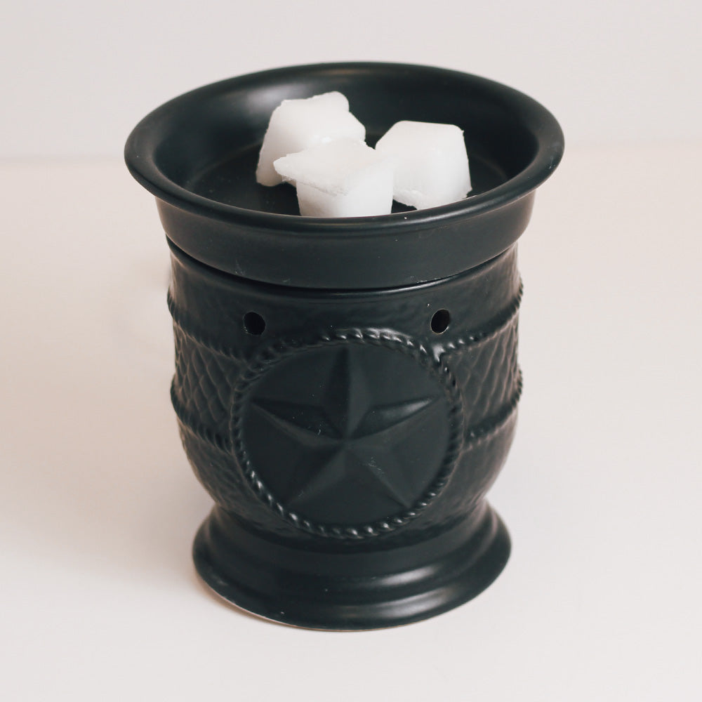 Black Star - Ceramic Tabletop Wax Warmer