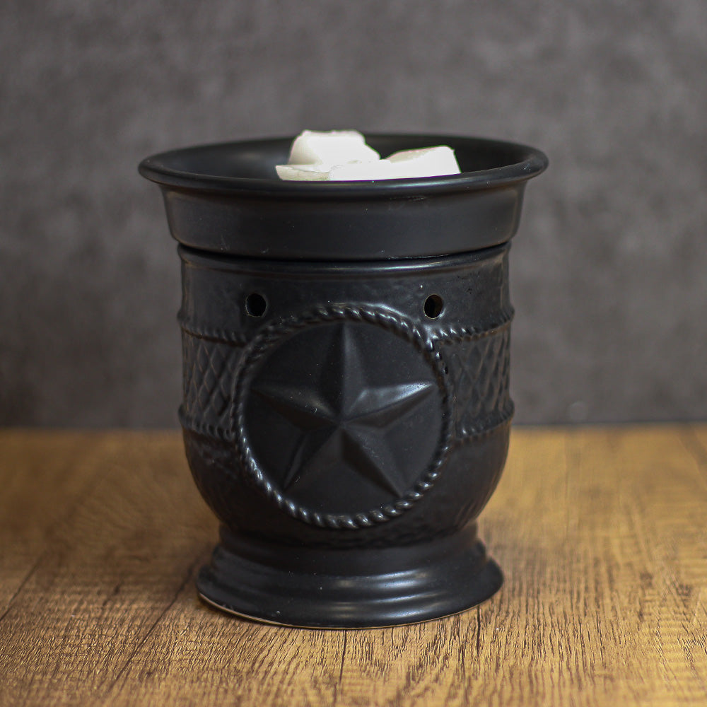 Black Star - Ceramic Tabletop Wax Warmer