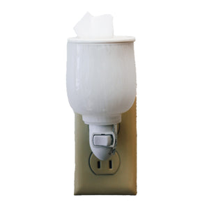 Marble - Glass Plug-In Wax Warmer