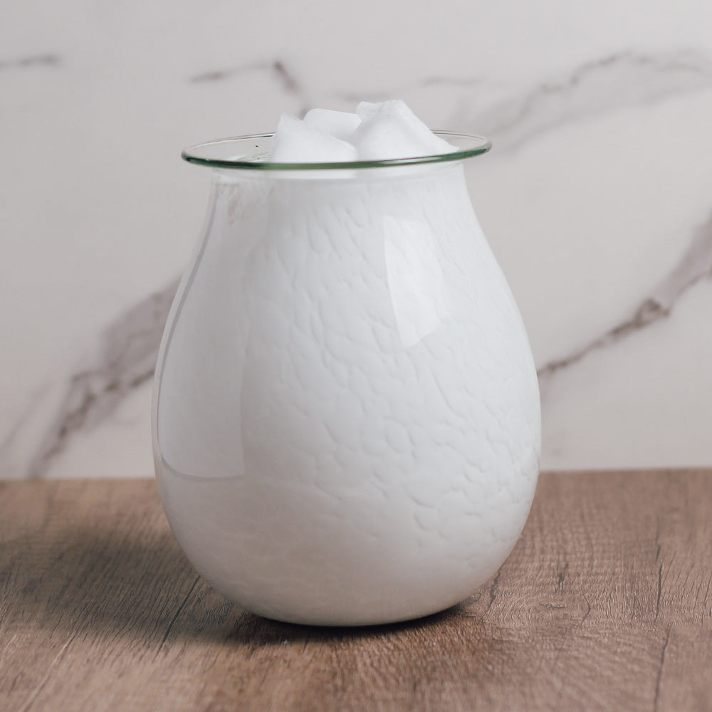 Marble - Glass Tabletop Wax Warmer