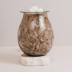 Willow - Glass Tabletop Wax Warmer