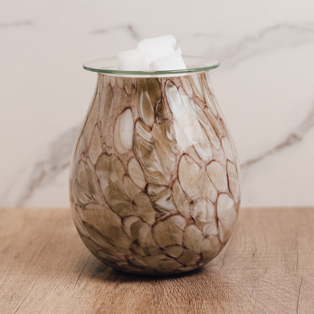 Willow - Glass Tabletop Wax Warmer