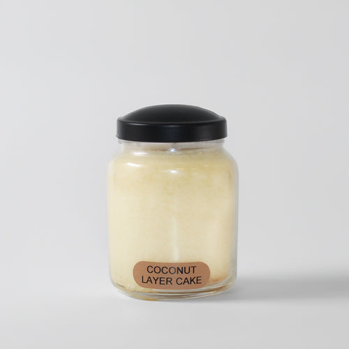 Coconut Layer Cake Scented Candle - 6 oz, Single Wick, Baby Jar