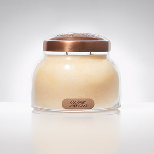 Coconut Layer Cake Scented Candle - 22 oz, Double Wick, Mama Jar