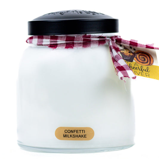 Confetti Milkshake - 34 oz Papa Candle by A Cheerful Giver