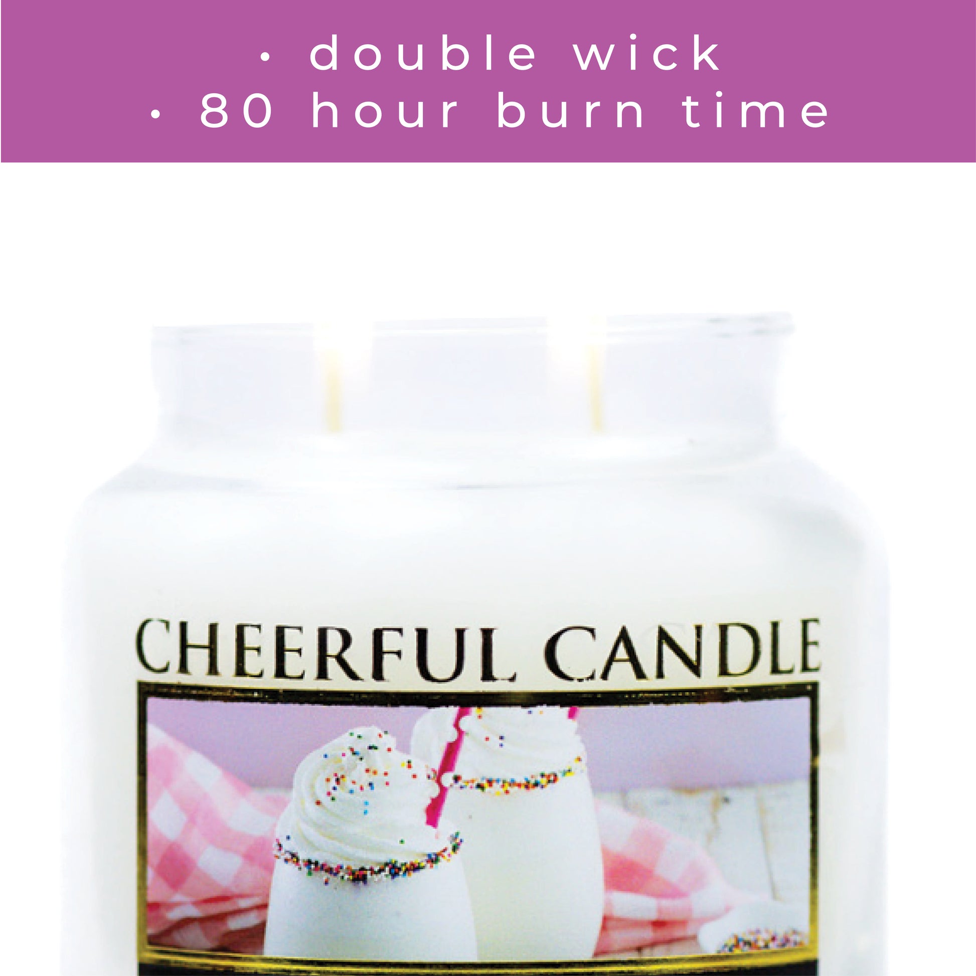 Confetti Milkshake - 16 oz Cheerful Candle