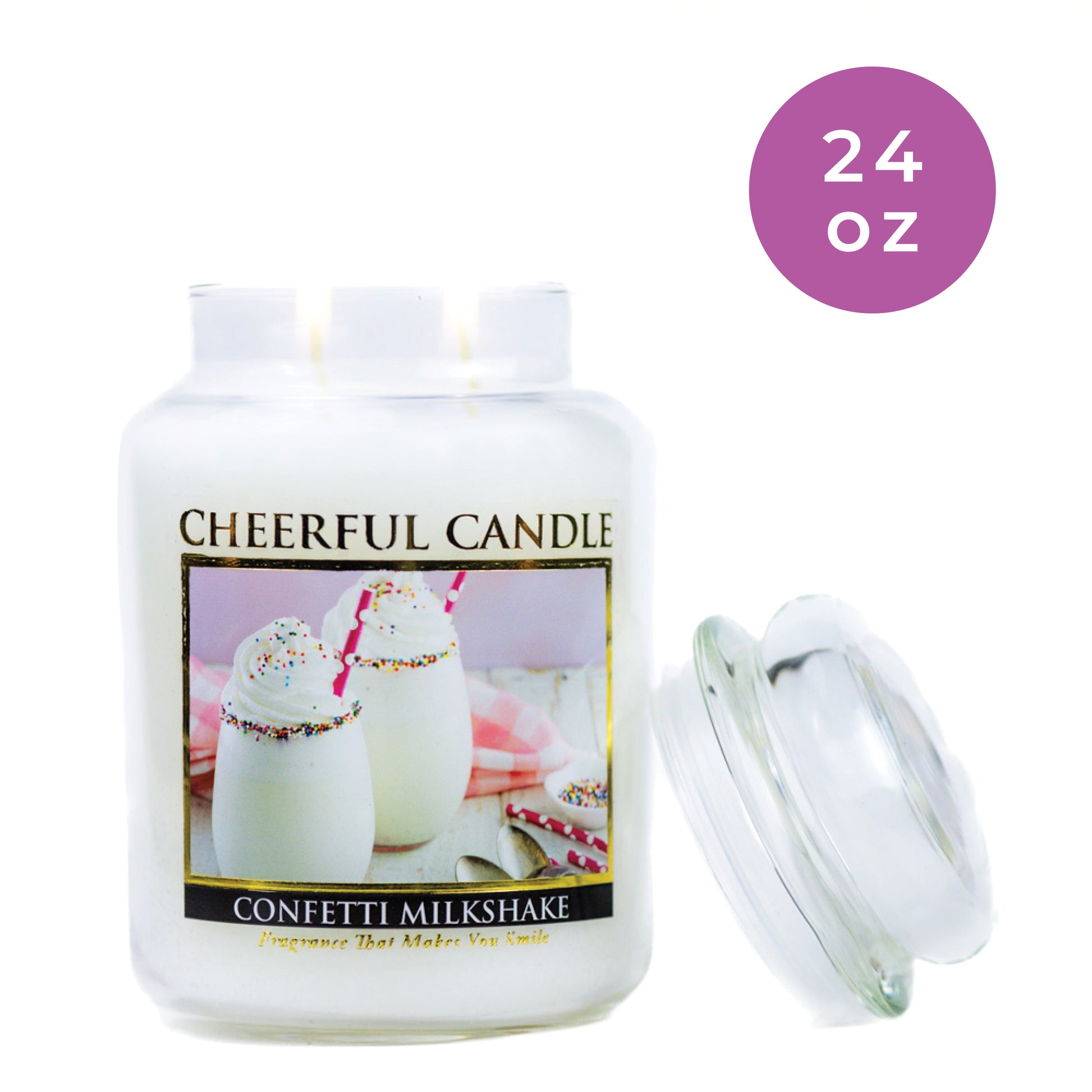 Confetti Milkshake - 24 oz Cheerful Candle