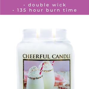 Confetti Milkshake - 24 oz Cheerful Candle