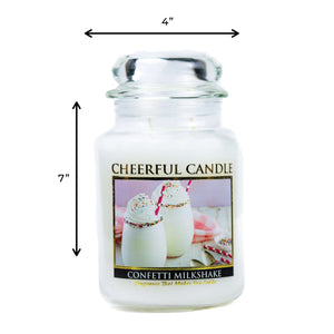 Confetti Milkshake - 24 oz Cheerful Candle