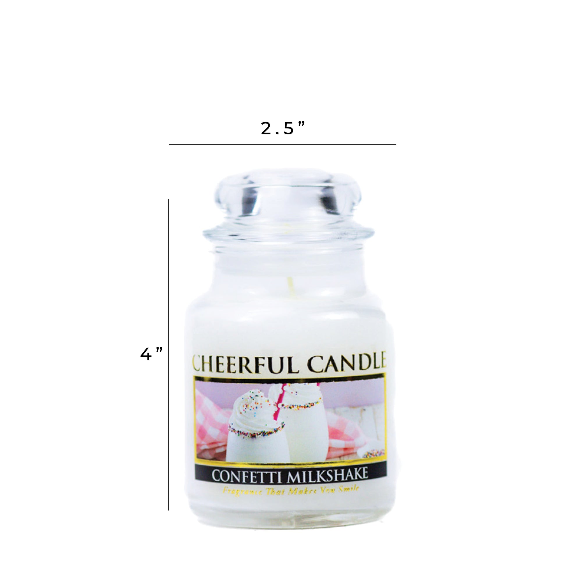 Confetti Milkshake - 6 oz Cheerful Candle - Product Image by A Cheerful Giver