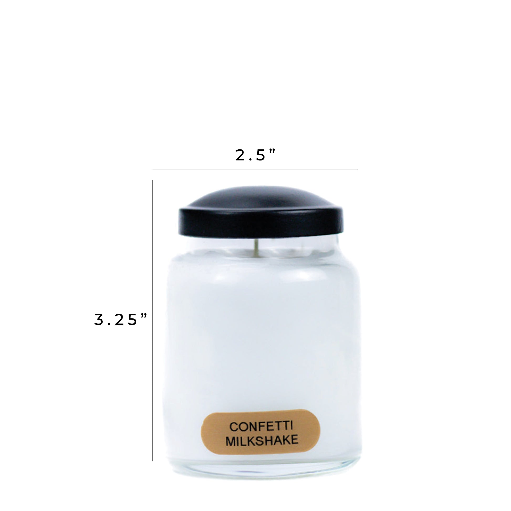 Confetti Milkshake - 6 oz Baby Candle