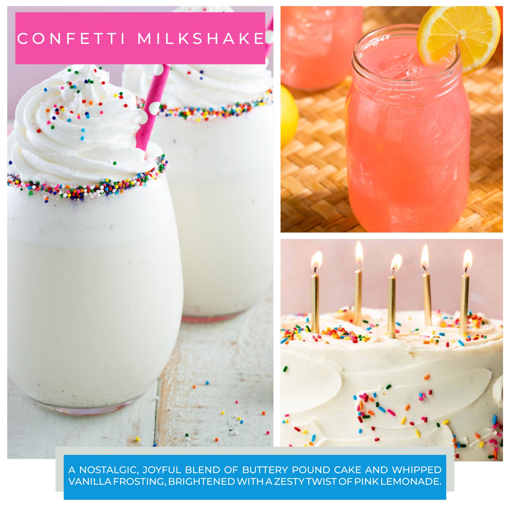 Confetti Milkshake - 22 oz Mama Candle
