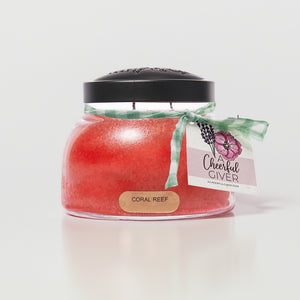 Coral Reef Scented Candle - 22 oz, Double Wick, Mama Jar