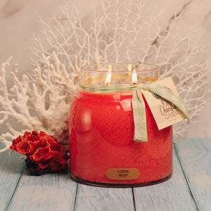 Coral Reef - 34 oz, Double Wick, Papa Jar