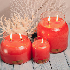 Coral Reef Scented Candle - 22 oz, Double Wick, Mama Jar