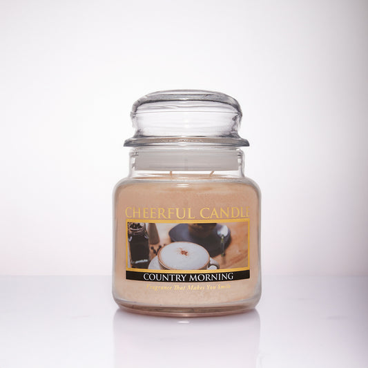 Country Morning Scented Candle -16 oz, Double Wick, Cheerful Candle