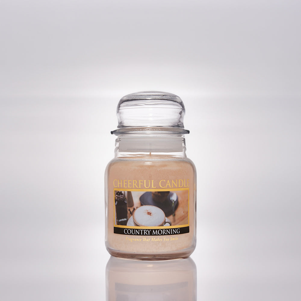 Country Morning Scented Candle - 6 oz, Single Wick, Cheerful Candle