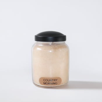 Country Morning Scented Candle - 6 oz, Single Wick, Baby Jar