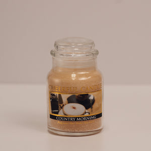 Country Morning Scented Candle - 6 oz, Single Wick, Cheerful Candle