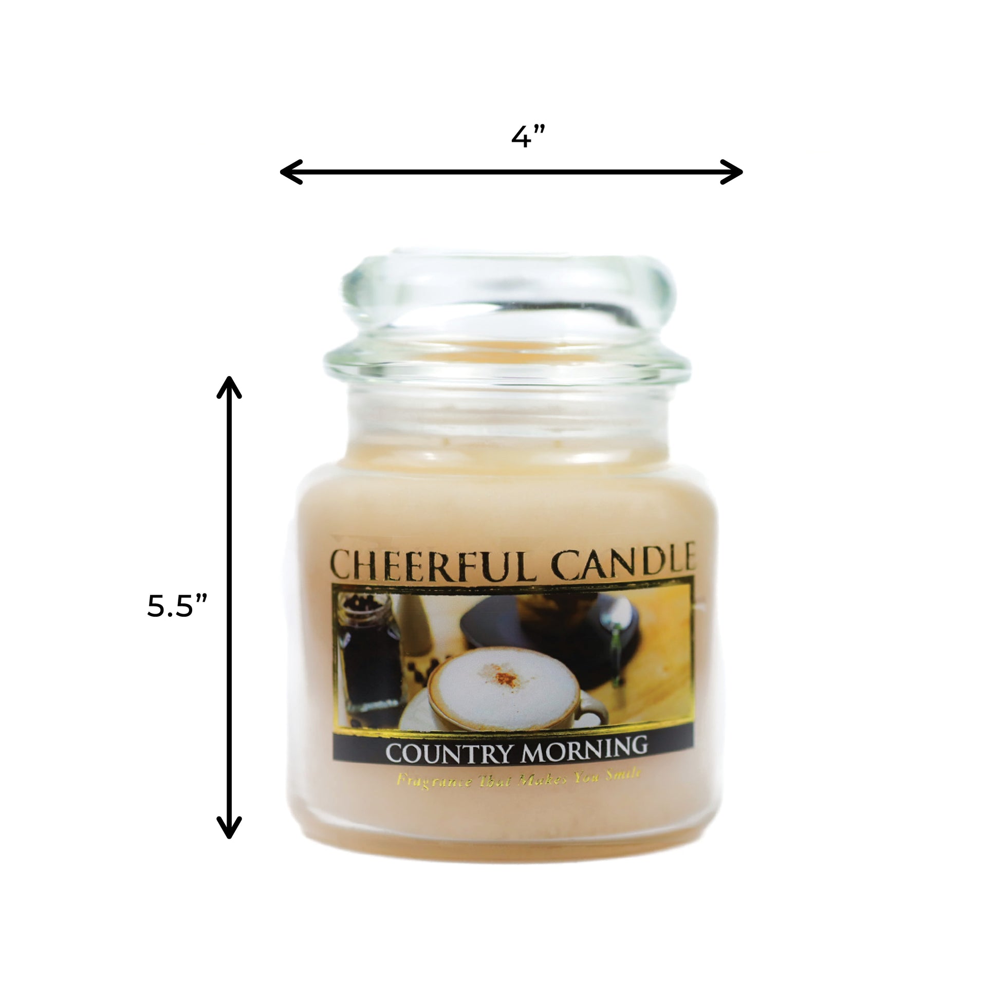 Country Morning - 16 oz Cheerful Candle