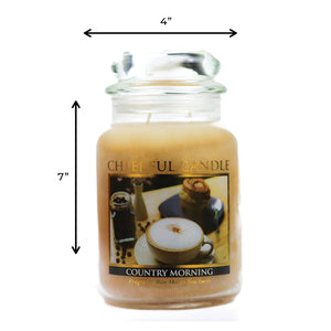 Country Morning - 24 oz Cheerful Candle