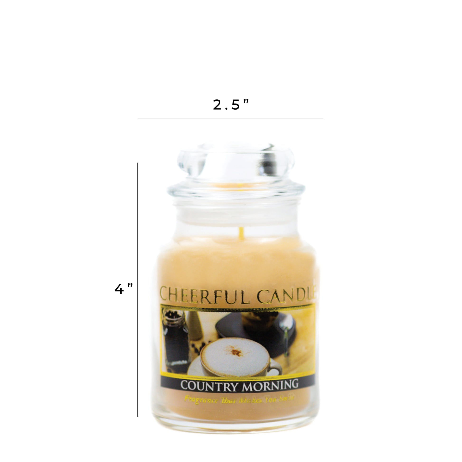 Country Morning - 6 oz Cheerful Candle