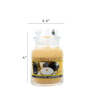 Country Morning - 6 oz Cheerful Candle