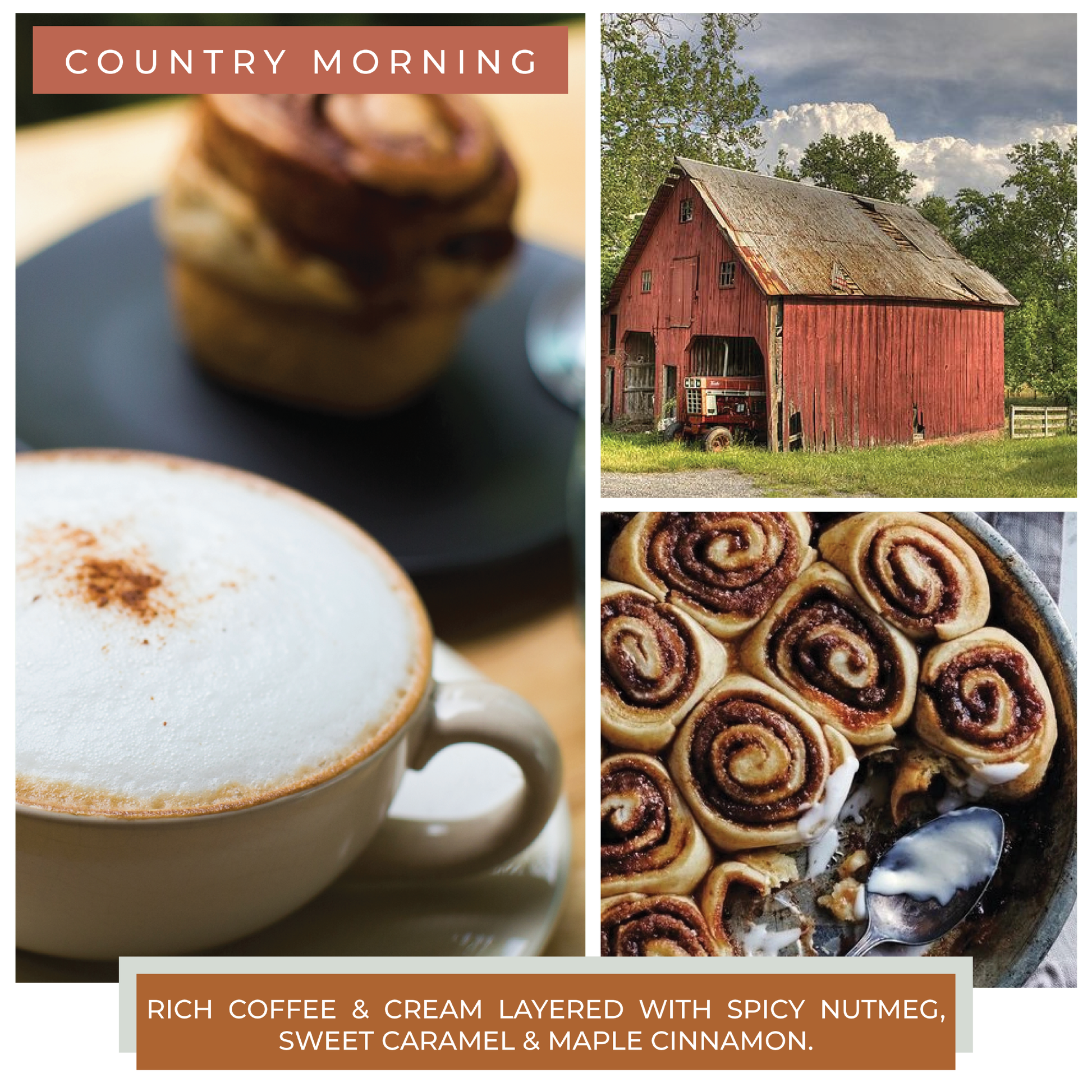 Country Morning - 6 oz Baby Candle