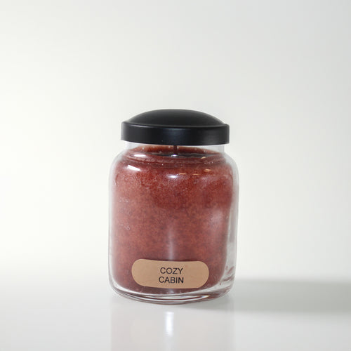 Cozy Cabin Scented Candle - 6 oz, Single Wick, Baby Jar