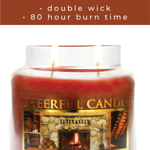 Cozy Cabin - 16 oz Cheerful Candle